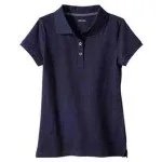 navy short sleeve polo shirt